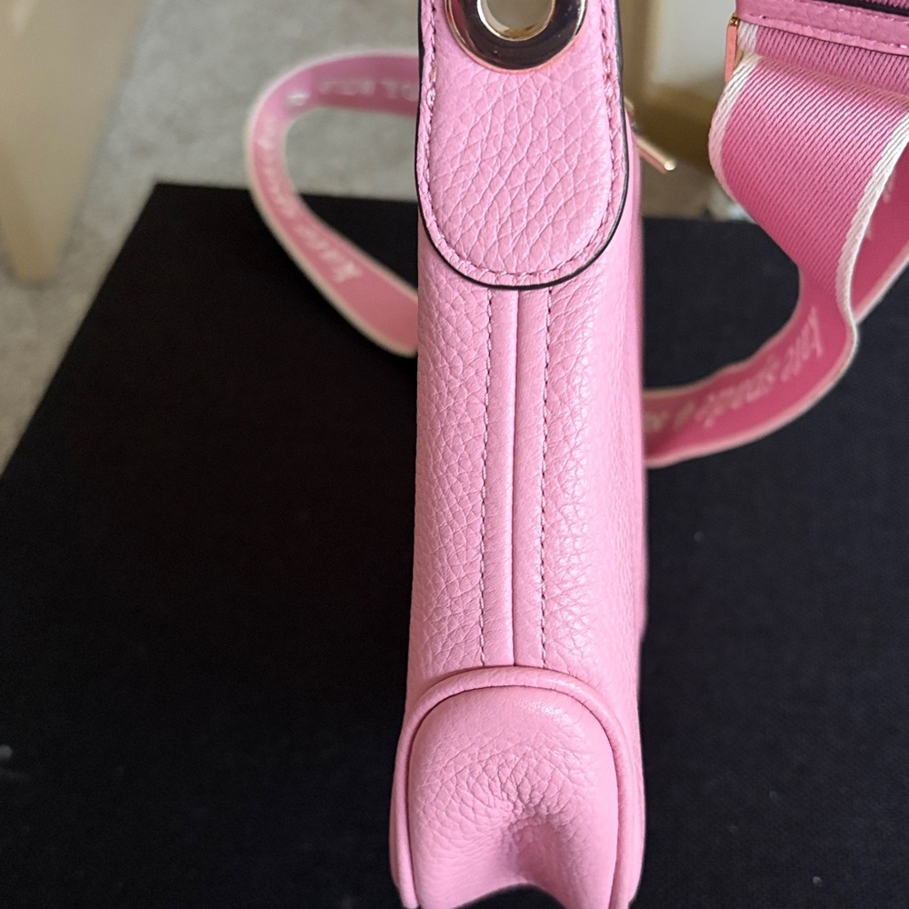 KATE SPADE NEW YORK PEBBLED LEATHER BRIGHT CAR ROSIE SMALL CROSSBODY BAG - Picture 13 of 15